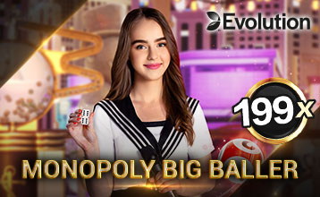 Chơi CỜ TỶ PHÚ Siêu Bóng Mega (Monopoly Big Baller) của Evolution trên Fun88